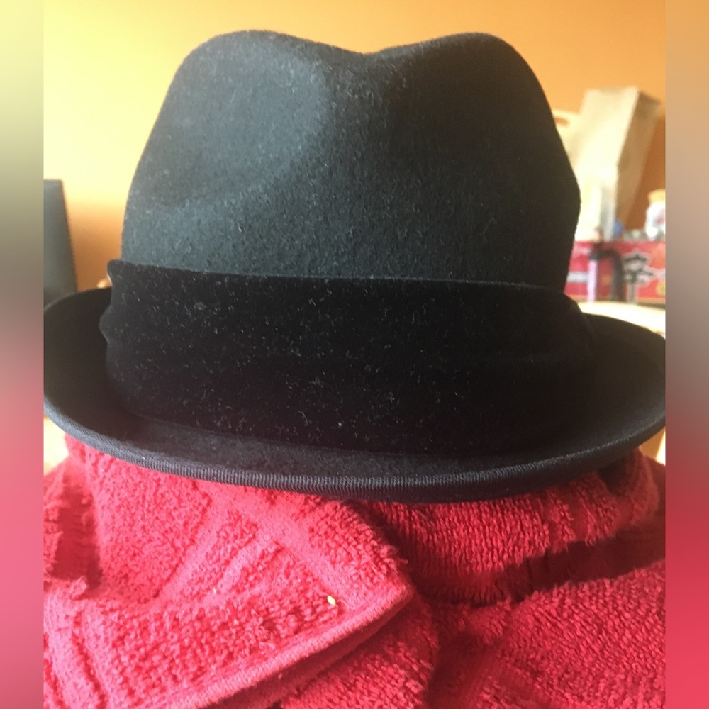 COPY - Hats By Grace Black Wool Fedora